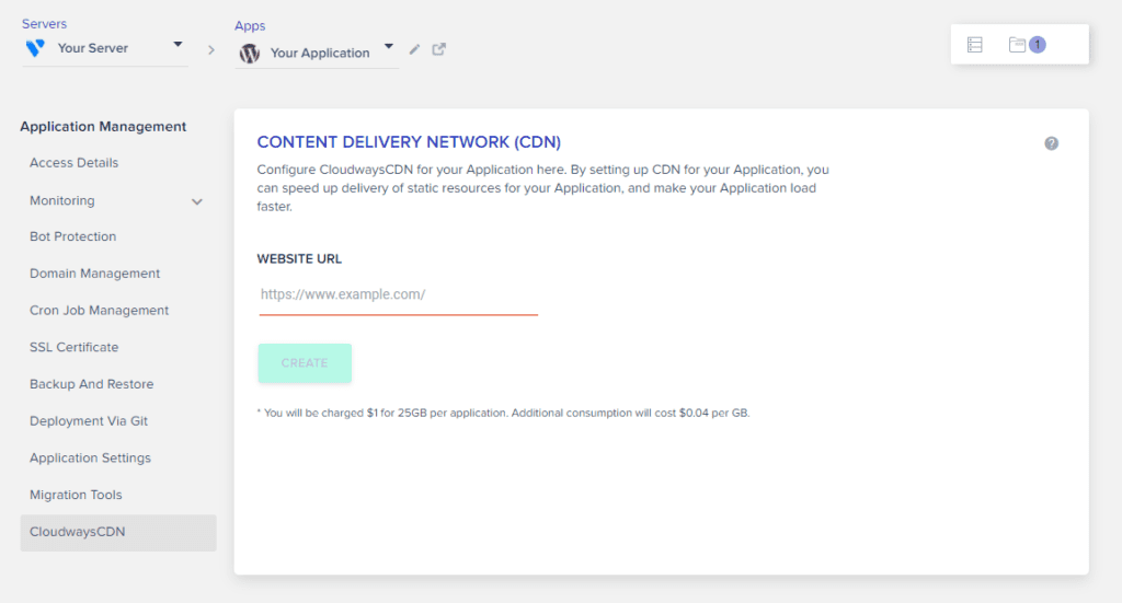 How to enable Cloudways CDN